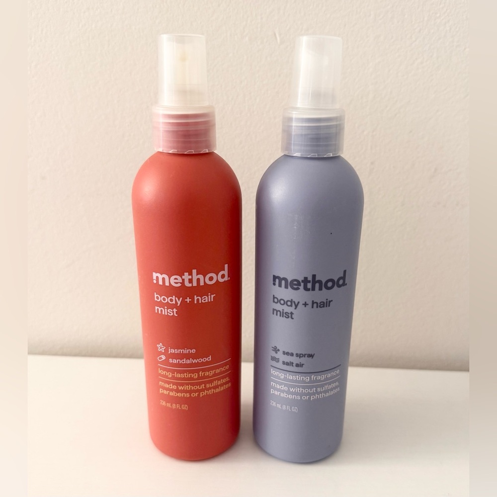 Never used Method body + hair mist set